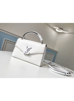 LV POCHETTE GRENELLE WHITE